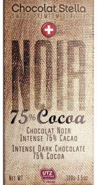 Швейцарски черен шоколад - 75% Какао